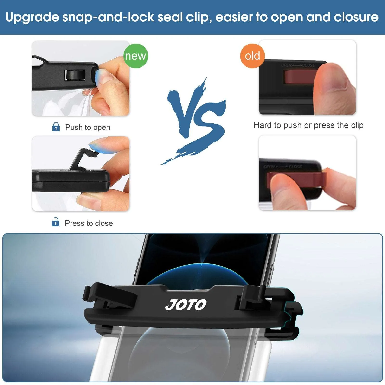 (2 Pack) Universal Waterproof Phone Case | JOTO