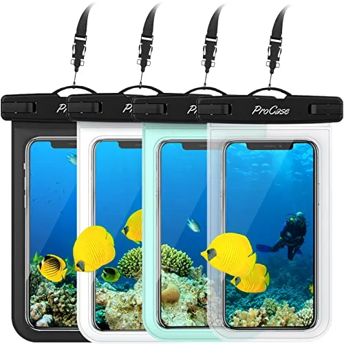 (4 Pack) Universal Waterproof Underwater Phone Case | ProCase