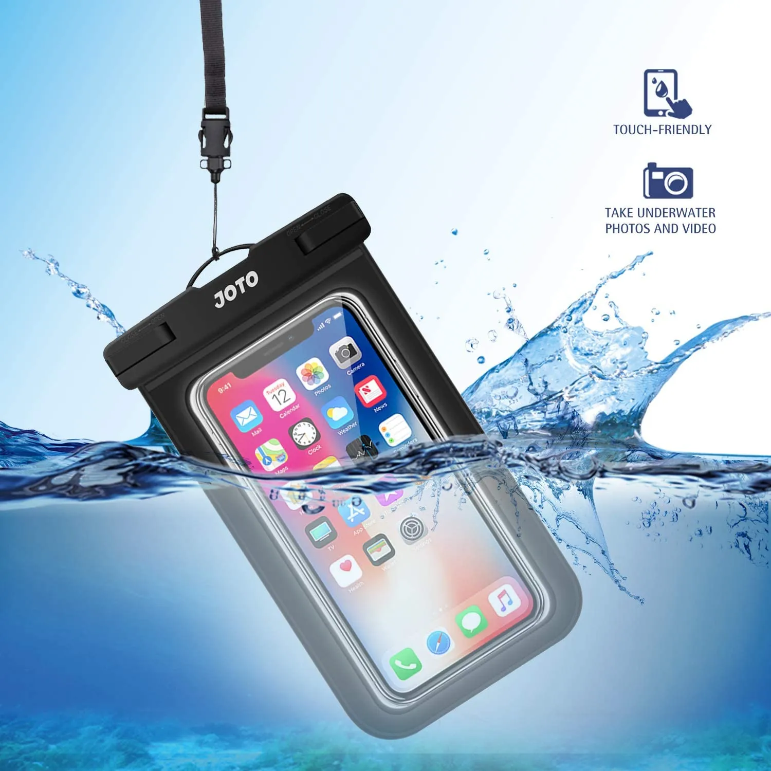 (6 Pack) Universal Waterproof Phone Pouch | JOTO