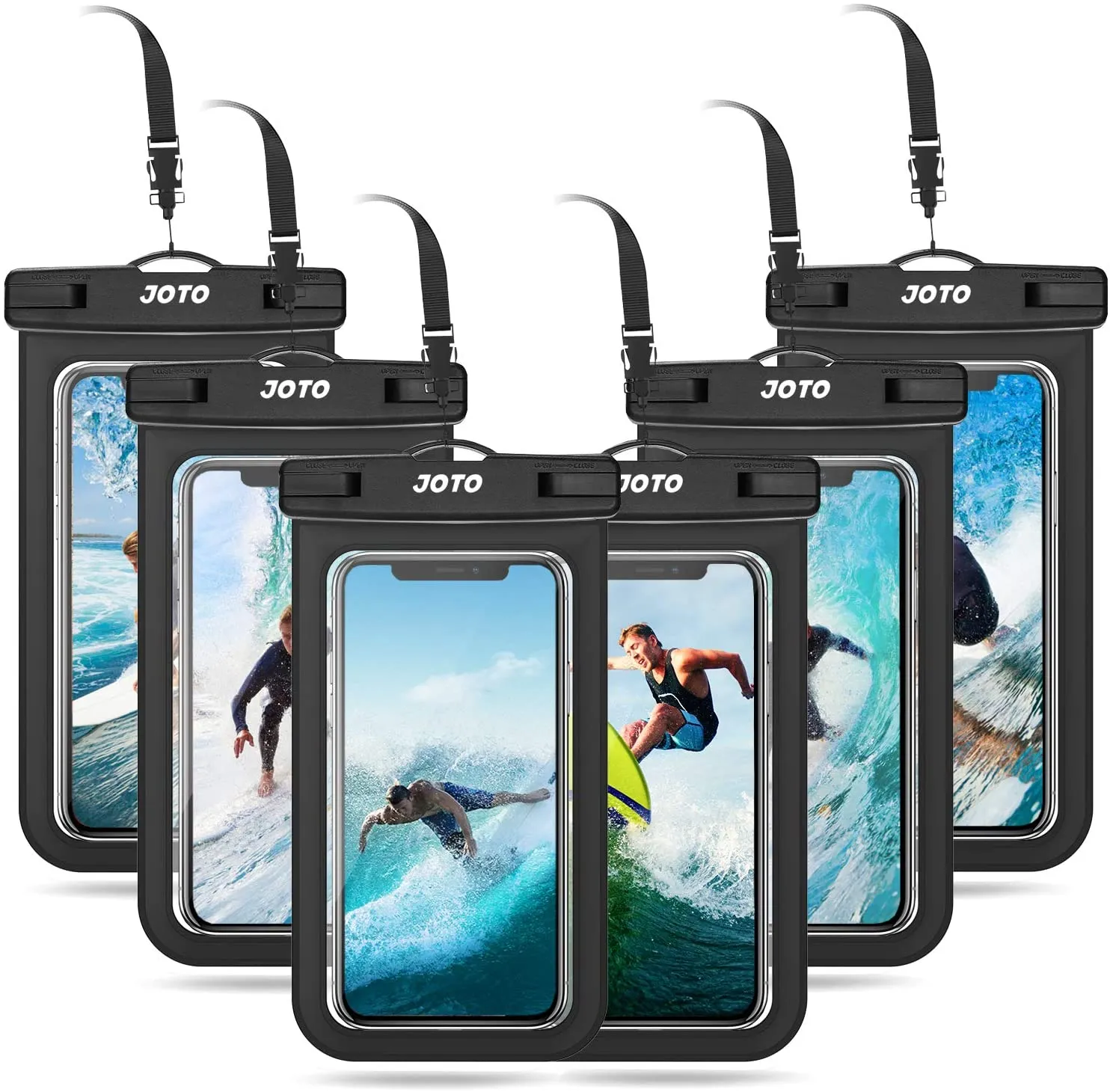 (6 Pack) Universal Waterproof Phone Pouch | JOTO