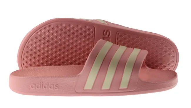 Adidas Womens Adilette Aqua Wonder Mauve