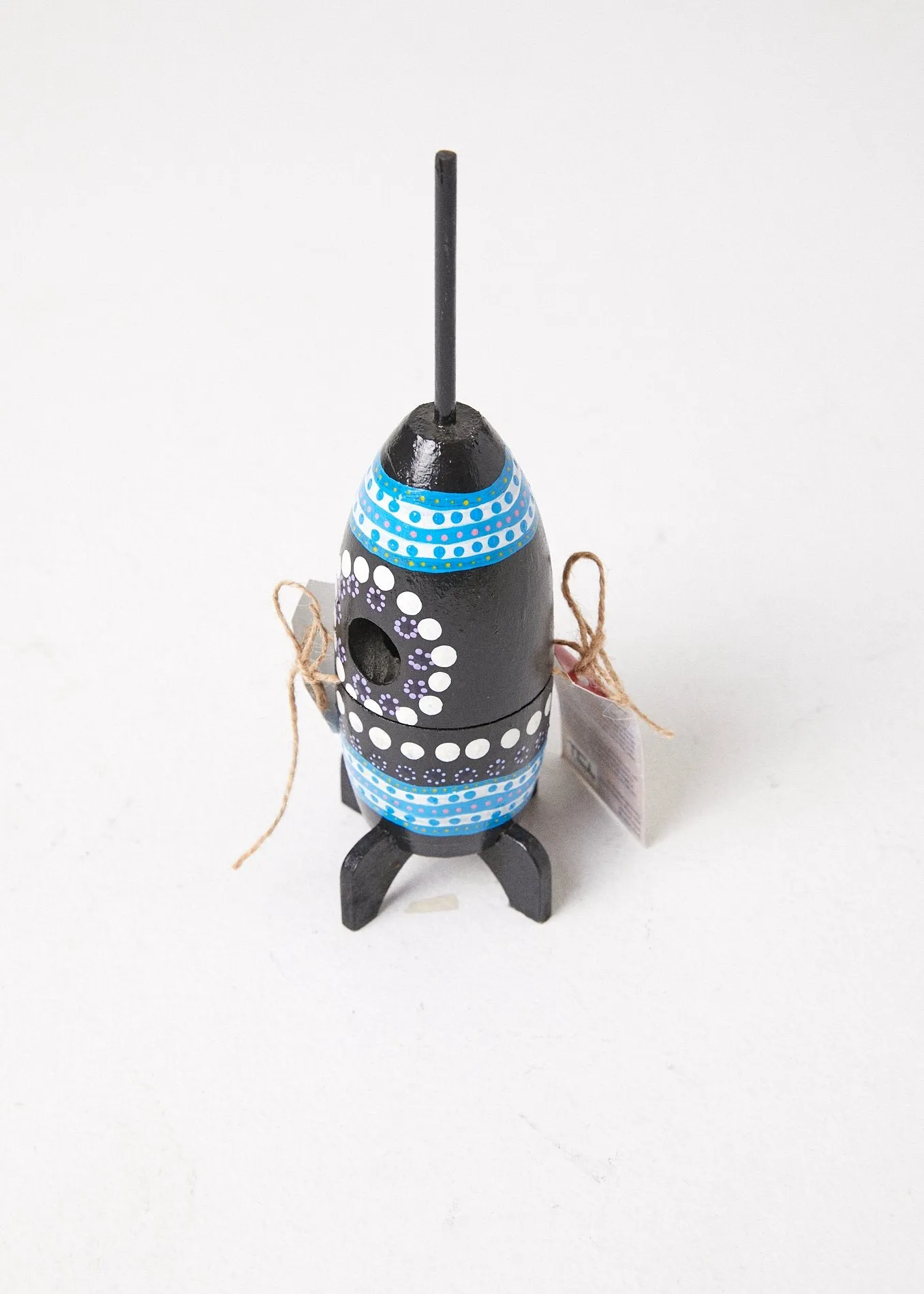 Afends Unisex Toys Change Lives - Rocket Ship - Black