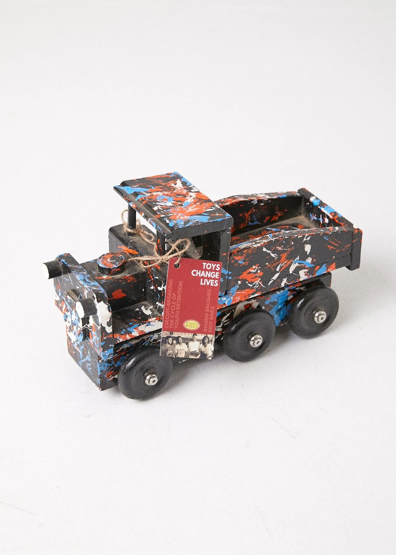 Afends Unisex Toys Change Lives - Truck - Black