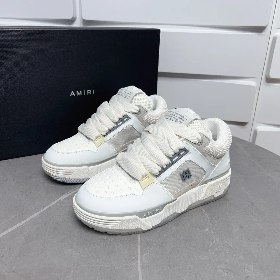 AMR MA-1 White and Grey Sneakers-130