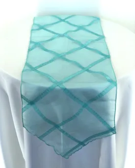 Aqua Lattice Table Runners