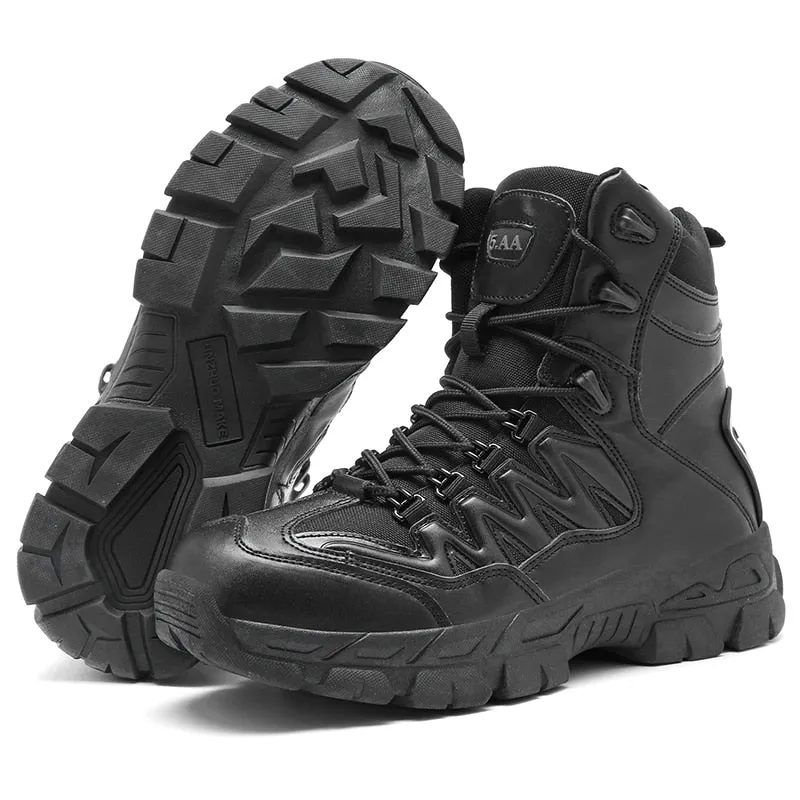 Autumn Winter Military Boots Outdoor Male Hiking Boots Men Special Force Desert Tactical Combat Ankle Boots Men Work Boots