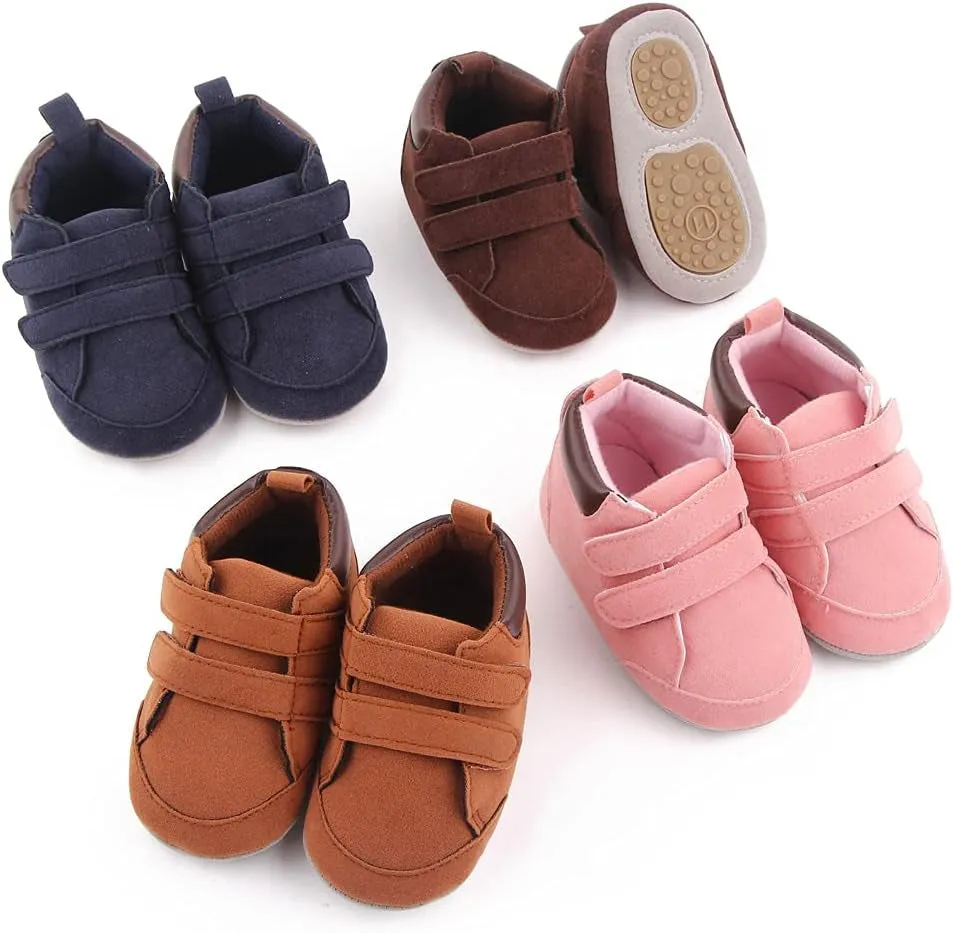 Baby Walking Shoes Cute Animal Canvas Sneakers Infant Shoes Soft Sole Toddler Sneakers Shoes for Boys Girls