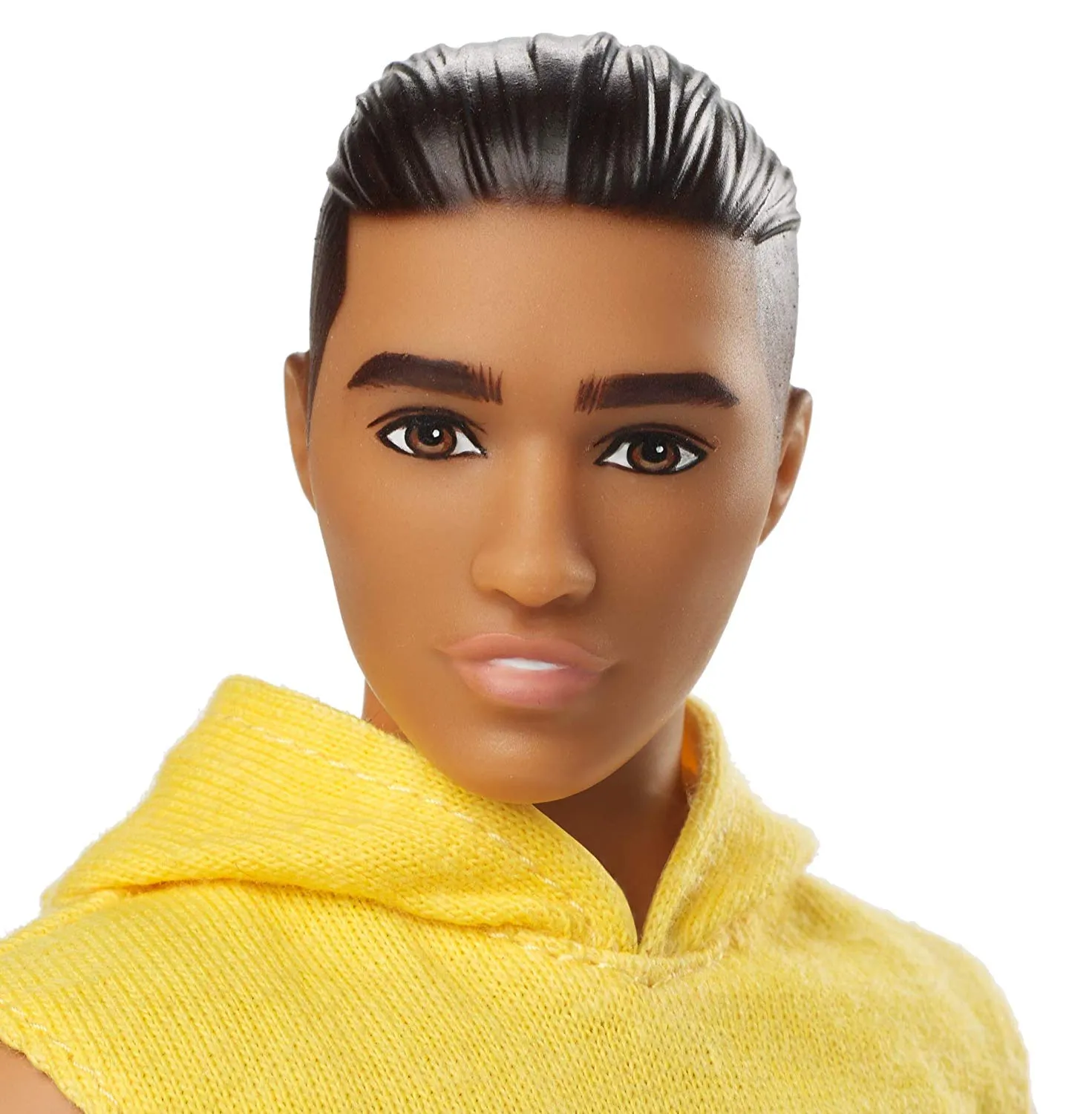 Barbie Ken Fashionistas Doll Wearing Yellow New York Hoodie