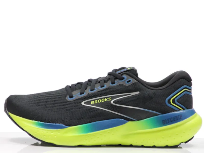 Brooks Glycerin 21 Mens Running Shoe (Black/Blue/Nightlife)