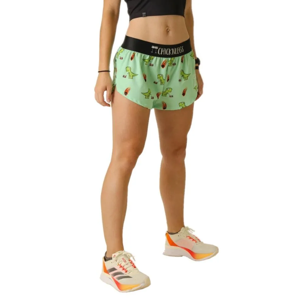 ChicknLegs Women's 1.5in Split Shorts