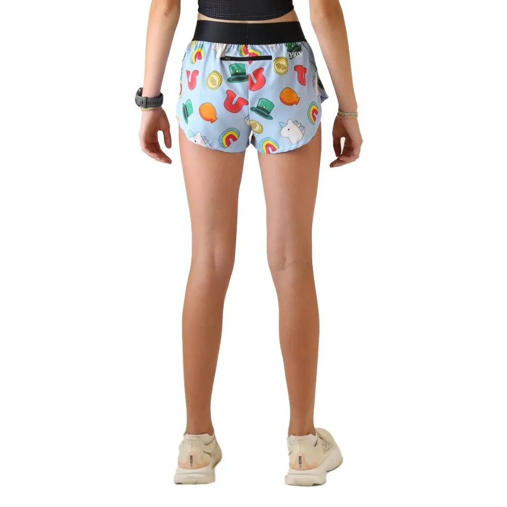 ChicknLegs Women's 1.5in Split Shorts