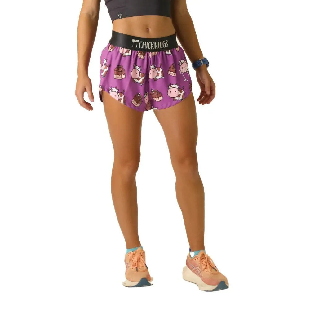 ChicknLegs Women's 1.5in Split Shorts