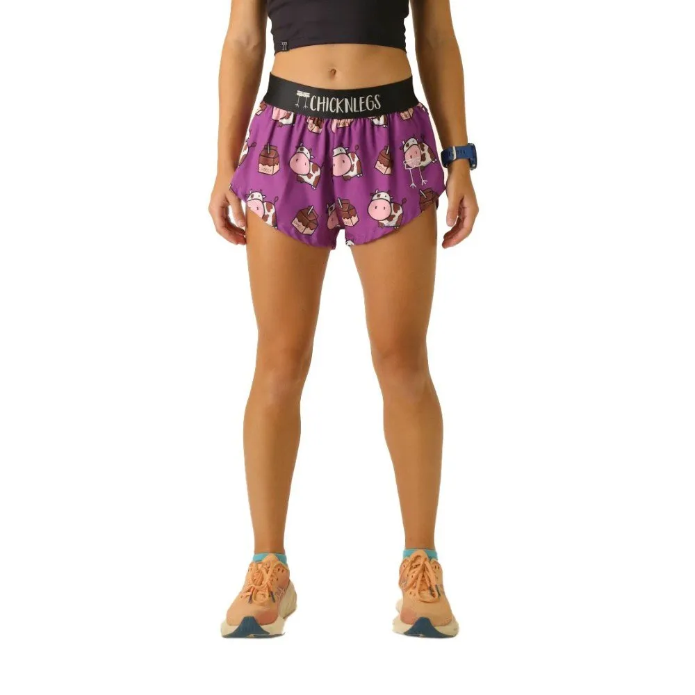 ChicknLegs Women's 1.5in Split Shorts