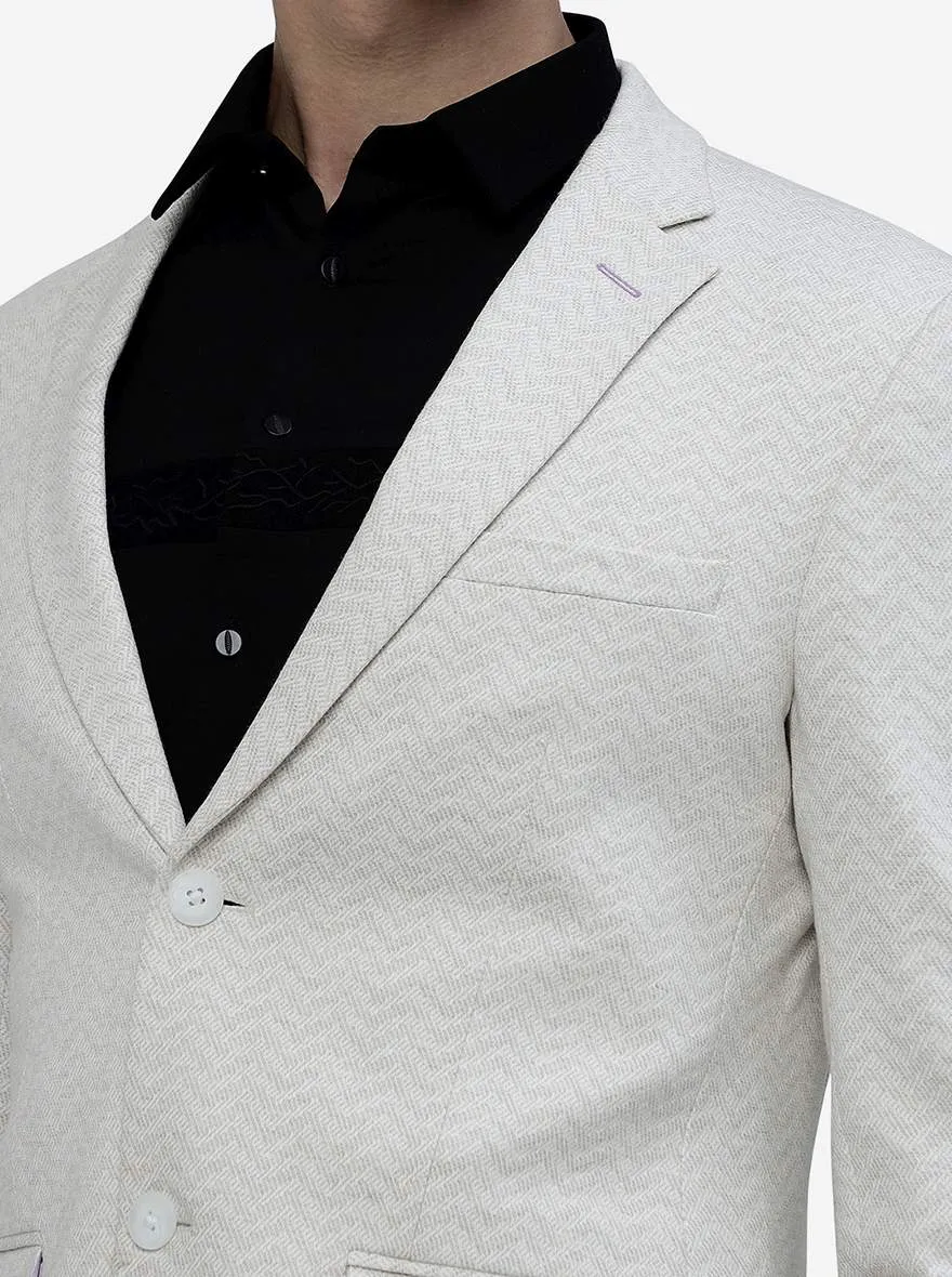 Cream Blazer | JB Studio