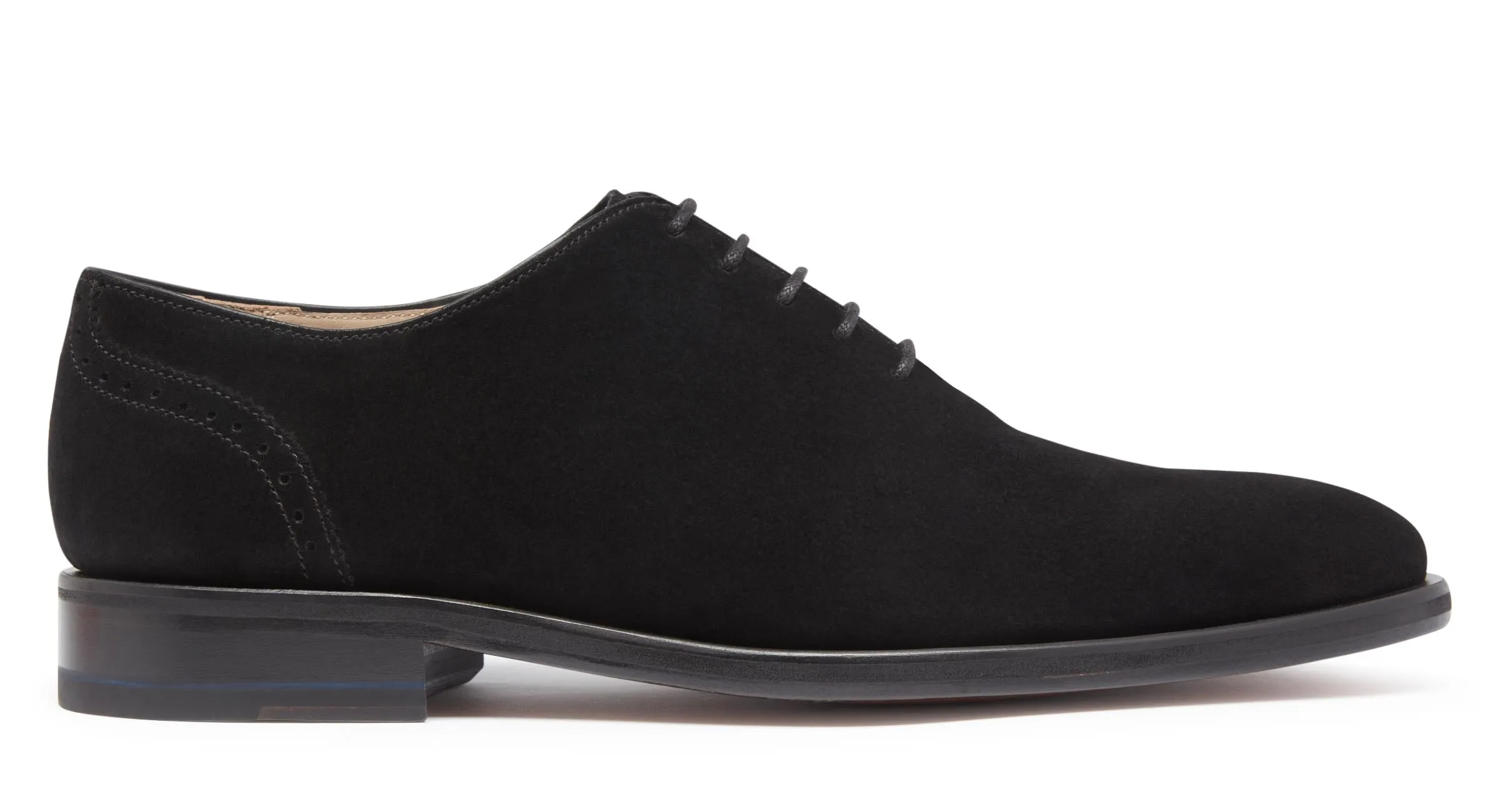 Cropwell Black Suede