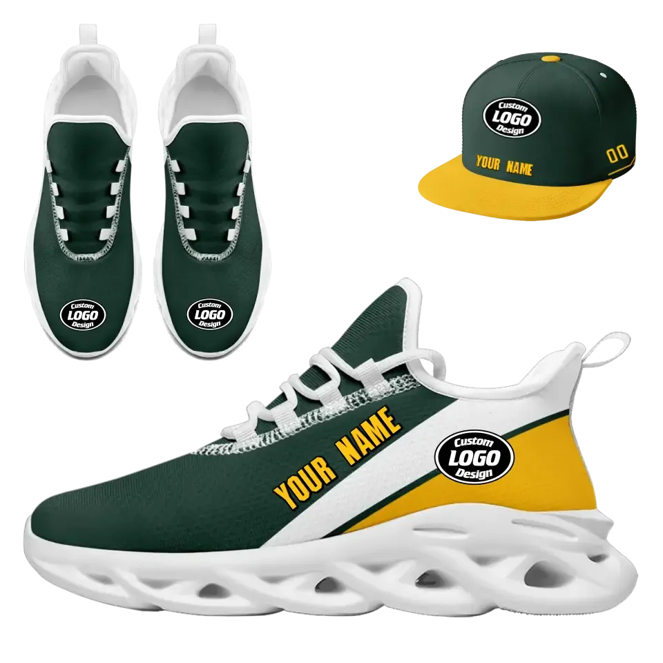 Custom Maxsoul Sneaker And Hat Combo Personalized Sneaker And Apparel For Gifting Brand Promotion Fan Festivals And Events Zh-24020073-12w