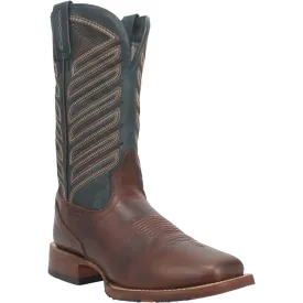 Dan Post Men's Ivan Genuine Leather Square Toe Boots - Chocolate