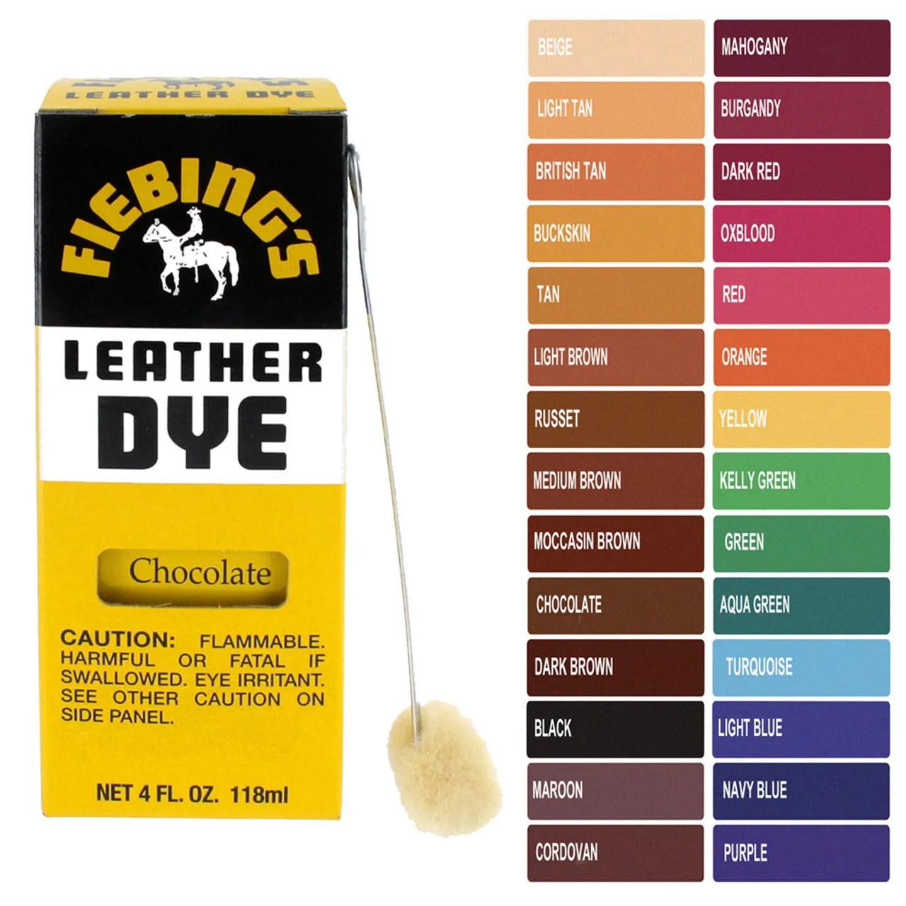 Fiebing's Leather Dye 4OZ