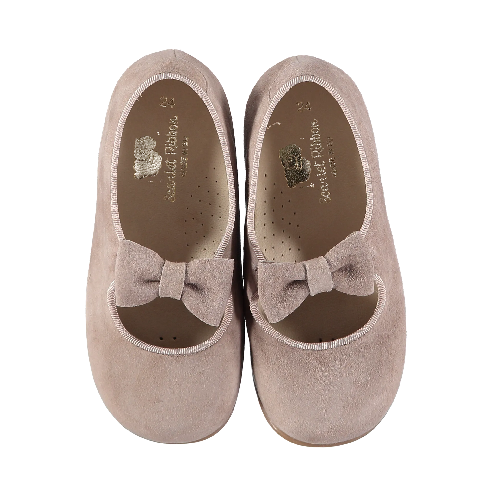 First Steps Sophia Bow Shoes - Taupe