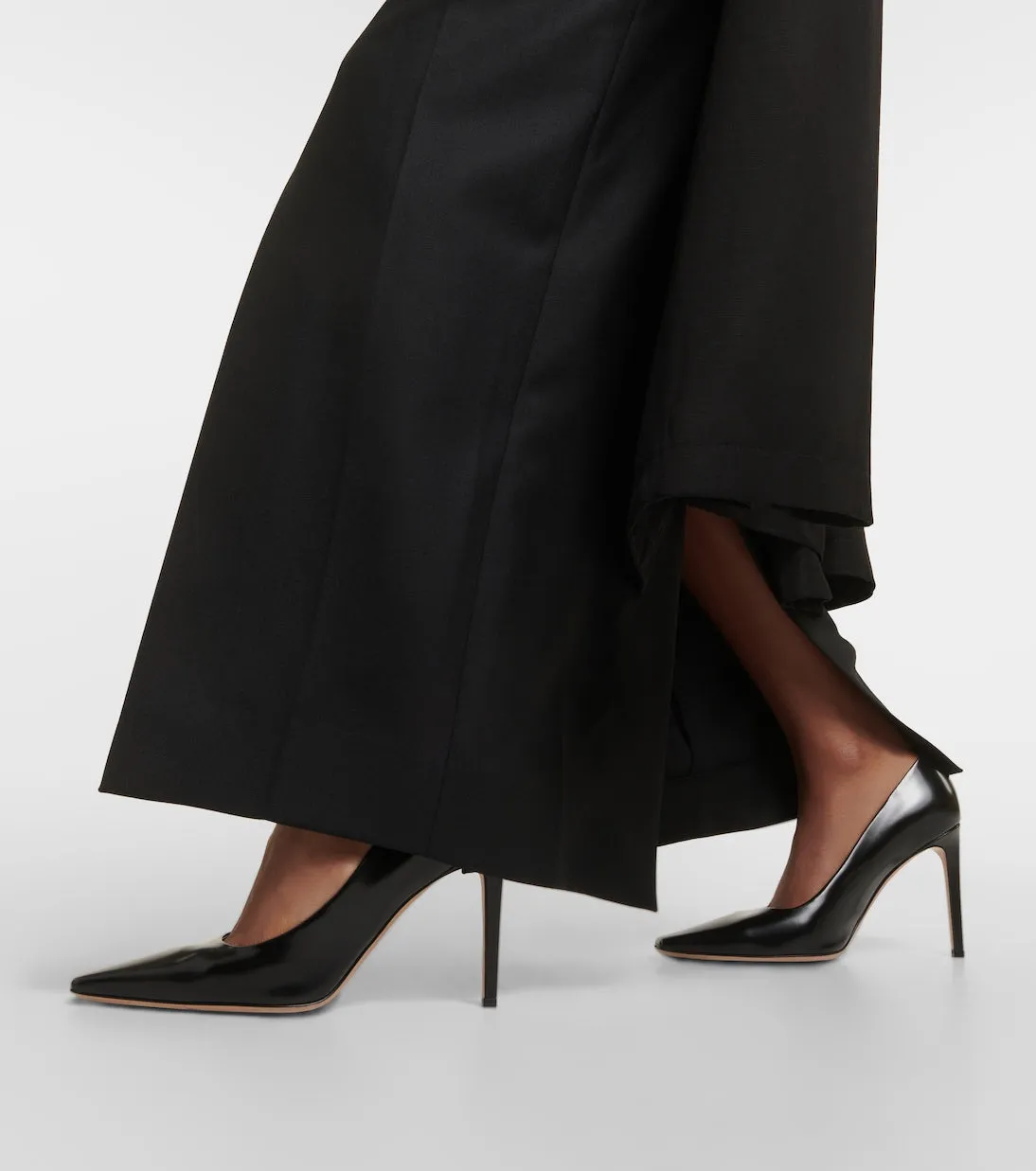 Gianvito Rossi leather shoes, black