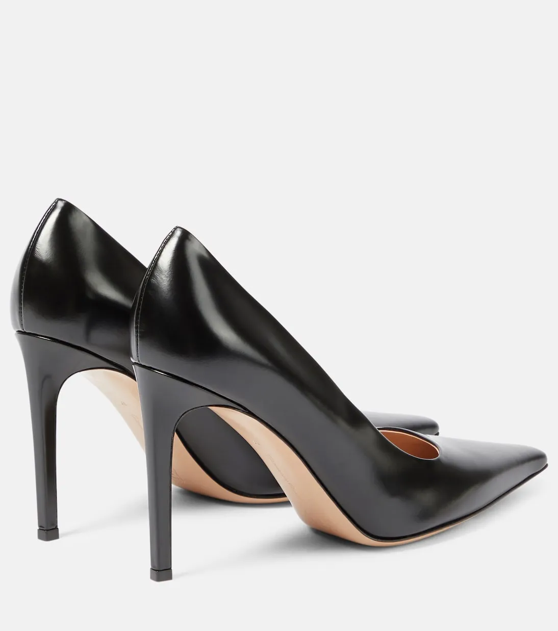 Gianvito Rossi leather shoes, black