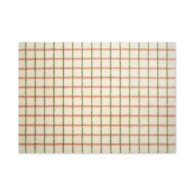 Grid Floor Mat - Lime Candycane