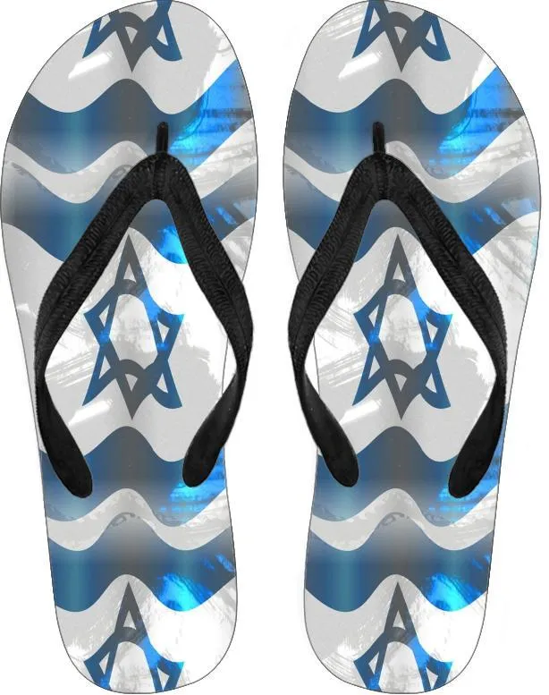 Israeli Crew Socks & Flip Flops