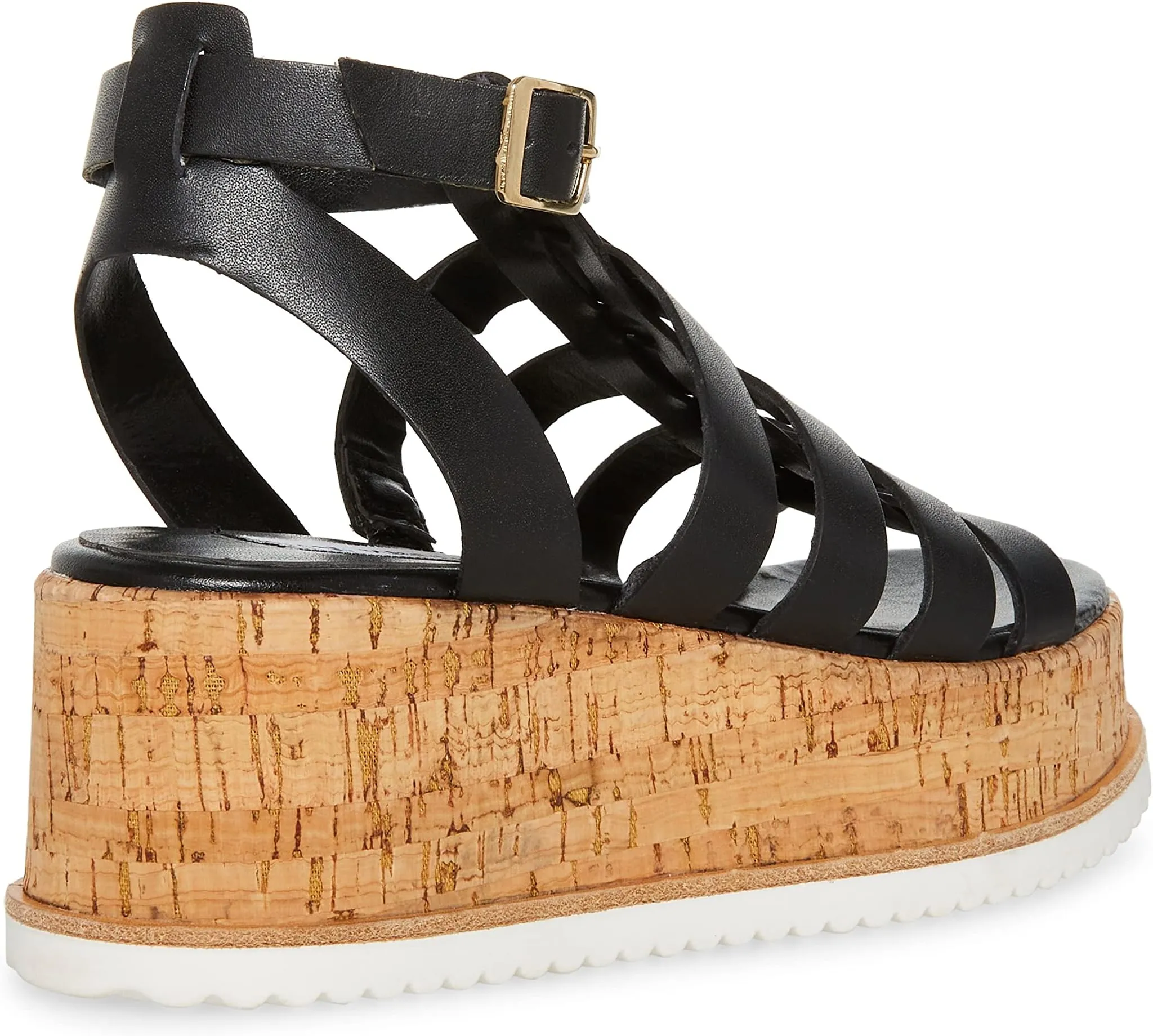 Kaydee Sandal Steve Madden, black leather