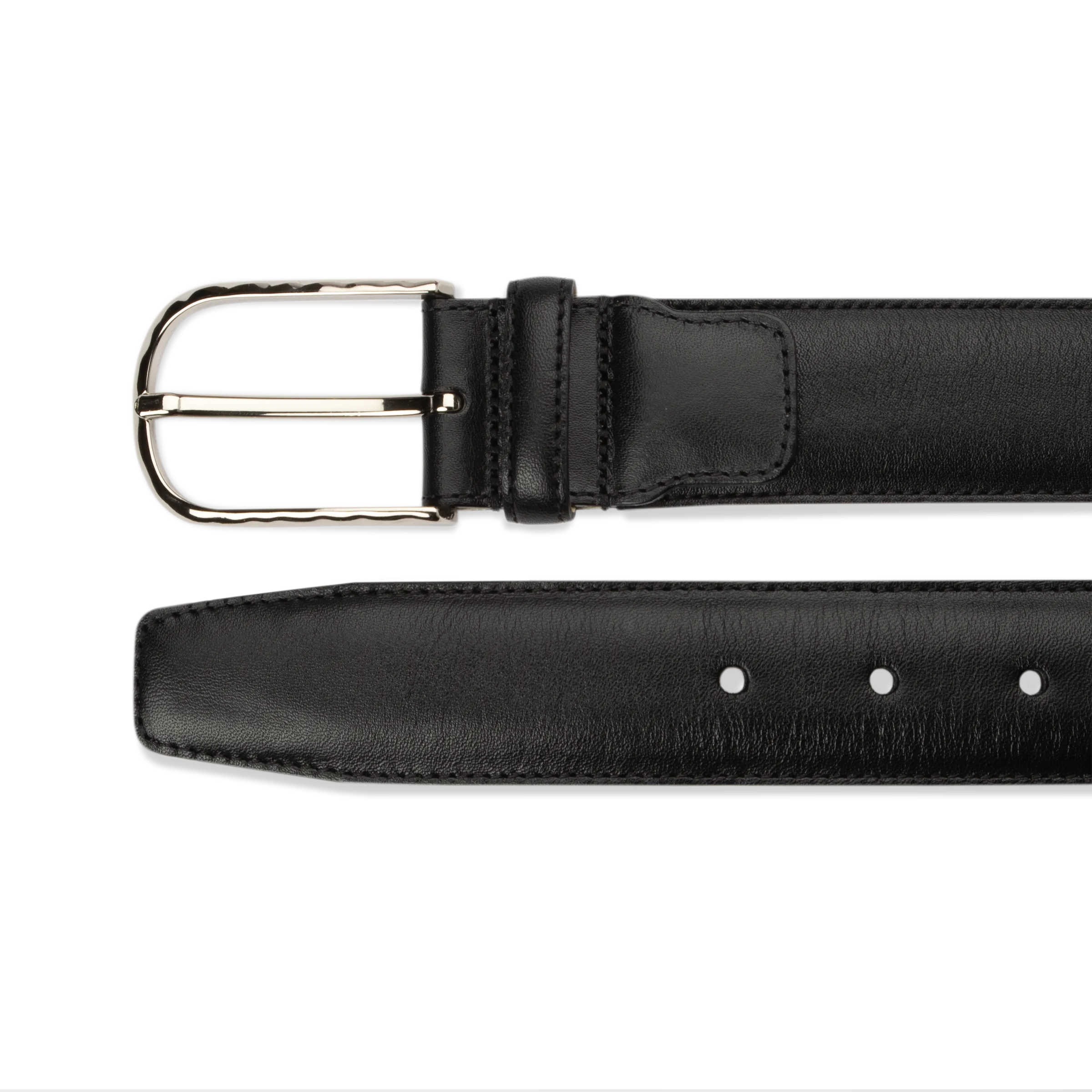 Leather Belt - Black Calf