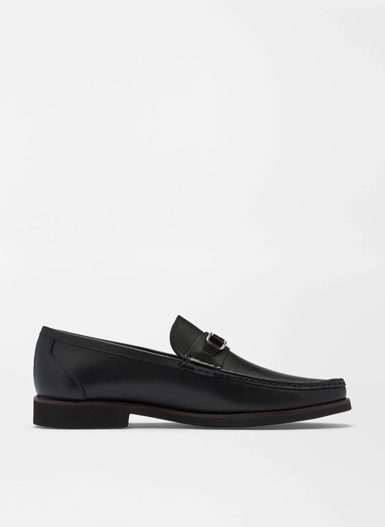 Leather Bit Loafer in Black by Peter Millar