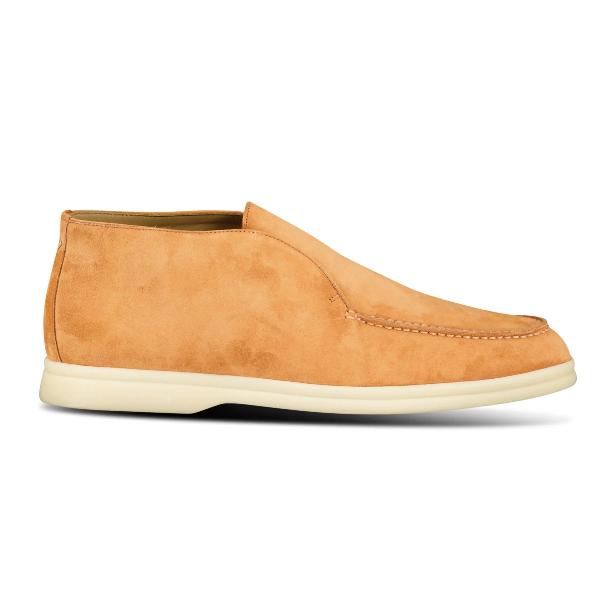 LORO PIANA OPEN WALK TAN SUEDE