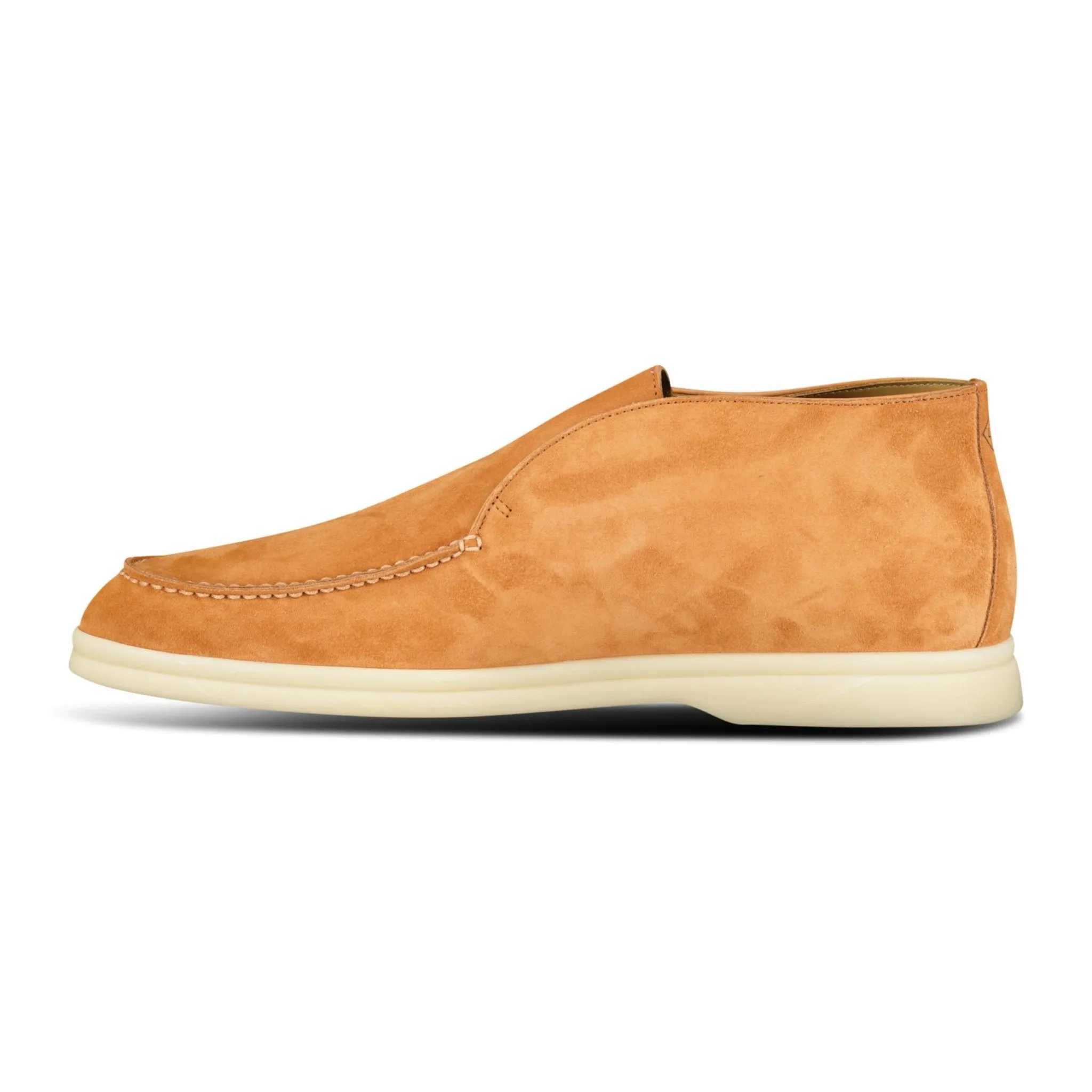 LORO PIANA OPEN WALK TAN SUEDE