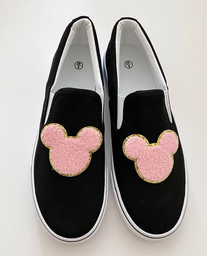 Mouse slip on shoes