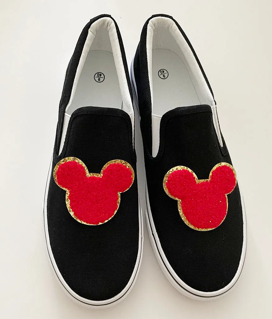 Mouse slip on shoes