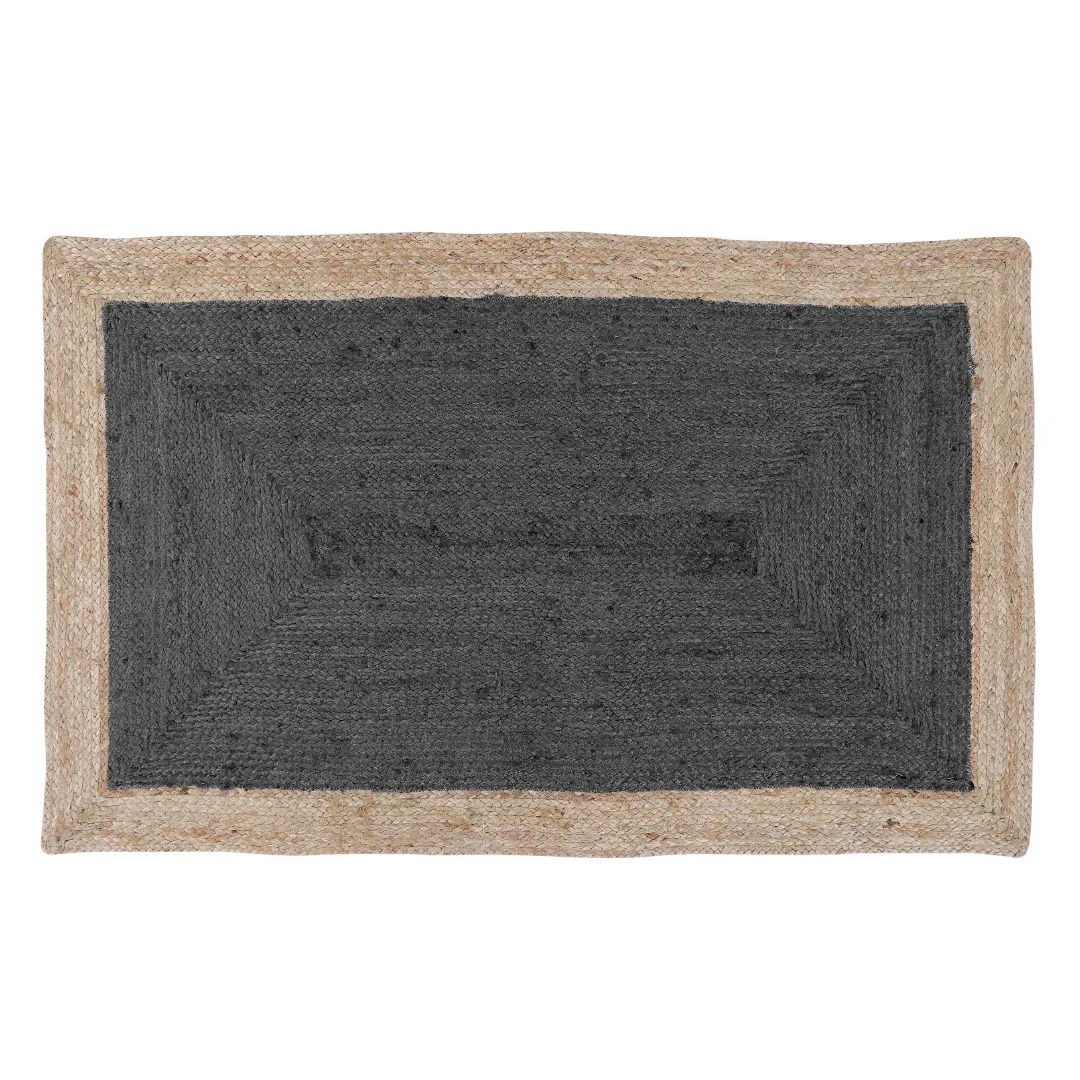 Phoenix Deep Jute Grey Hall Runner Rug