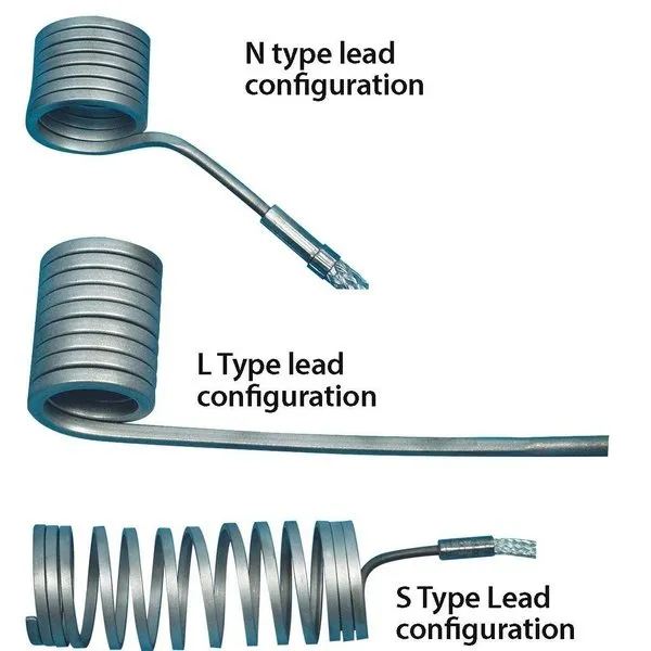 Rectangular section Coil Heater