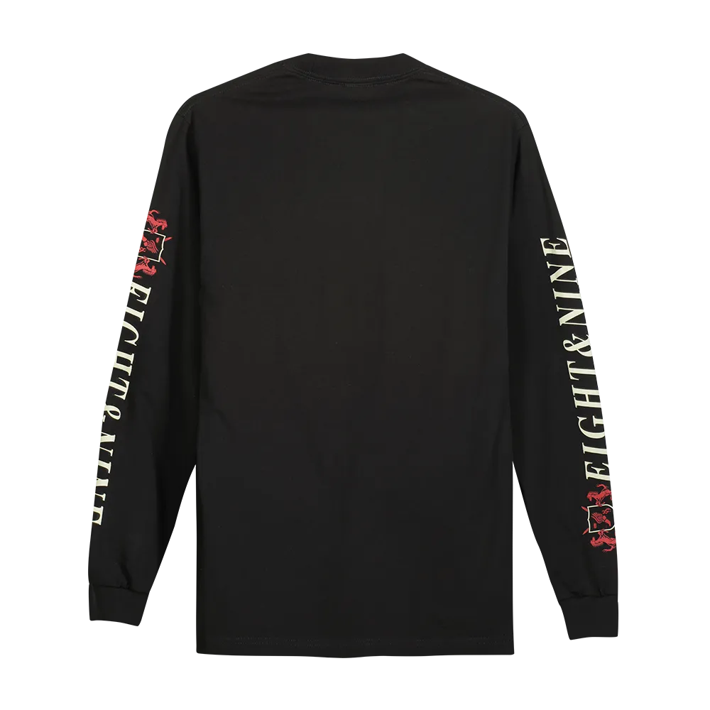 Runners Black Long Sleeve Tee