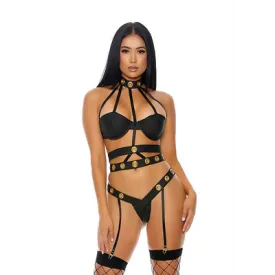 Seductive Cage - Lingerie Set - XL