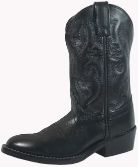 Smoky Mountain Boots Children Boys Denver Black Leather Western