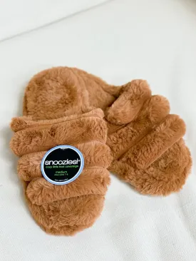 Snoozies! Slipper Slides - Brown