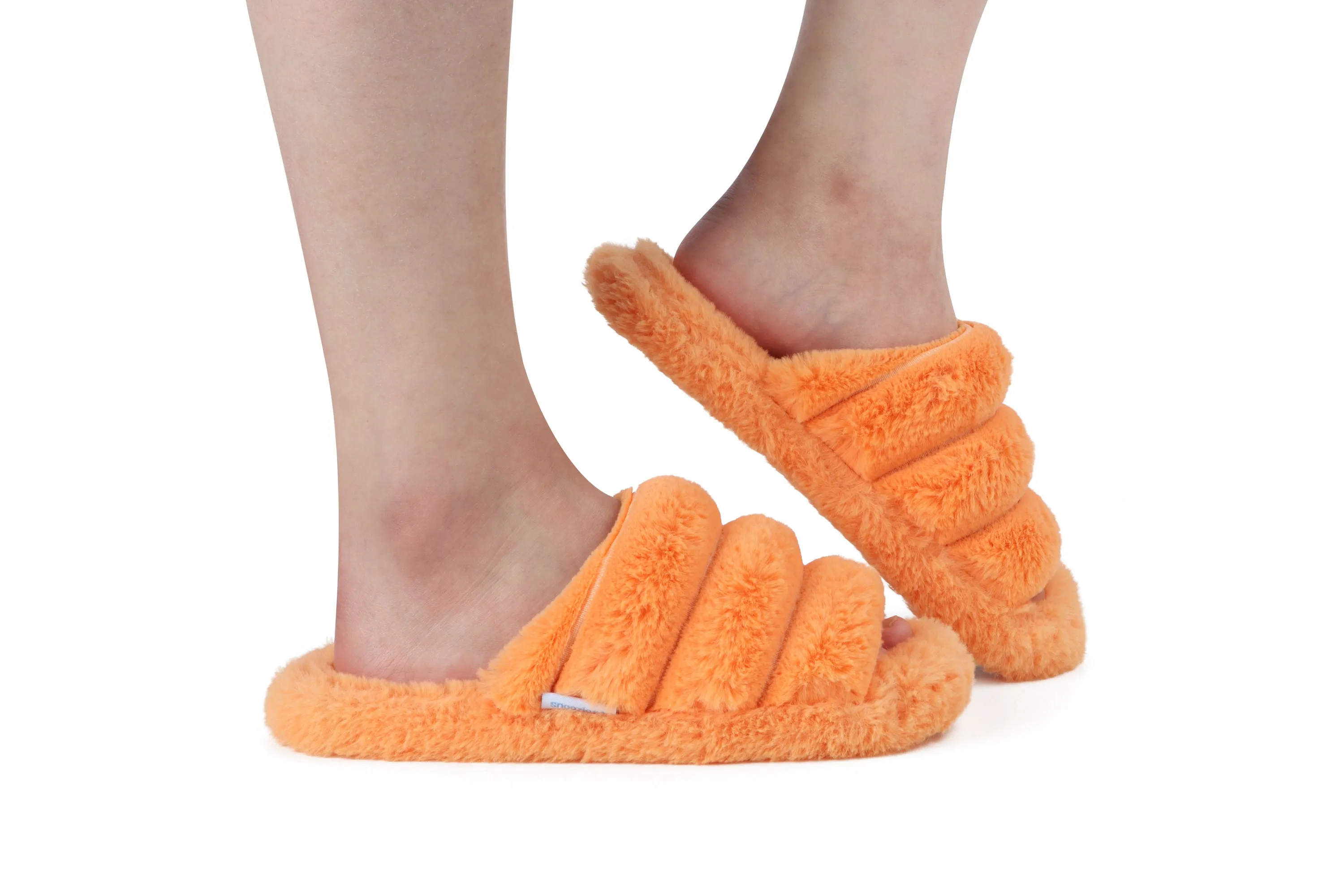 Snoozies! Slipper Slides - Orange