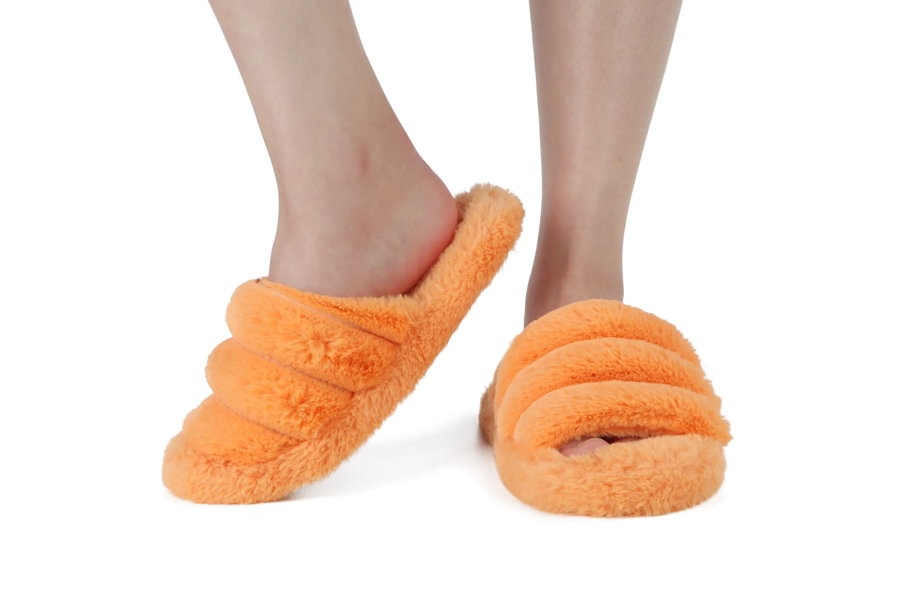 Snoozies! Slipper Slides - Orange