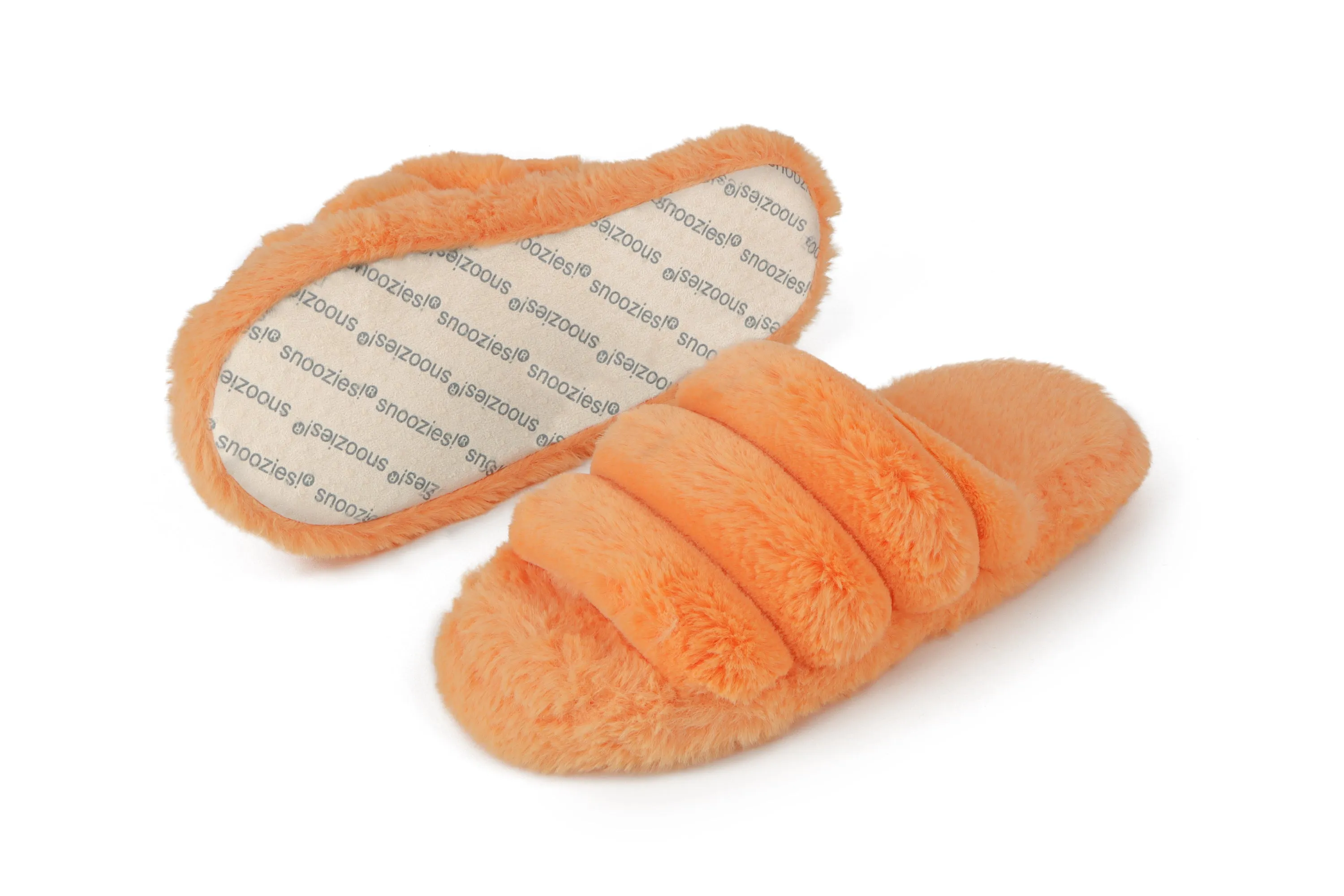 Snoozies! Slipper Slides - Orange