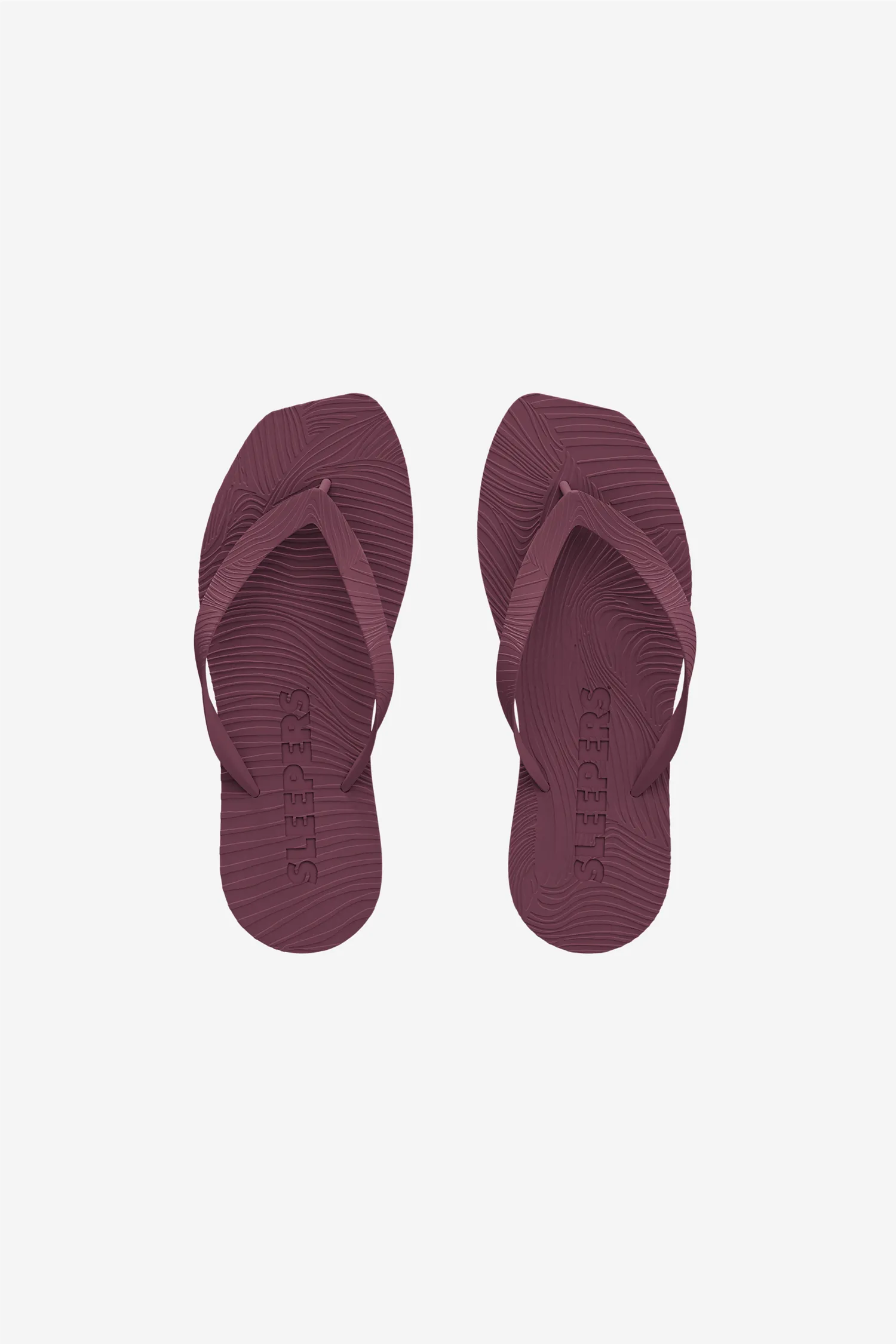 Tapered Platform Burgundy