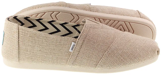 Toms Shoes Mens Heritage Alpargata Natural