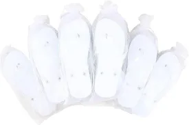 Wedding Party Glitter Flip Flops 10 Pack Mixed sizes for guests