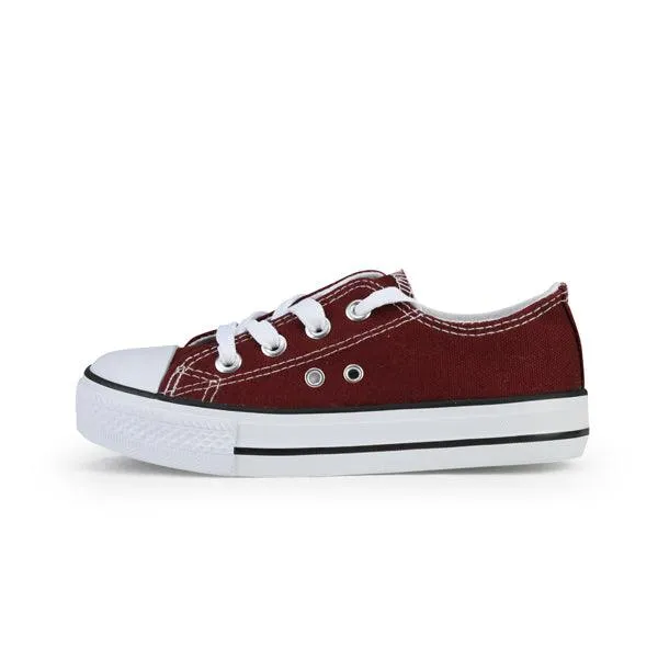 WINE RED UNISEX CONVERSE SNEAKERS