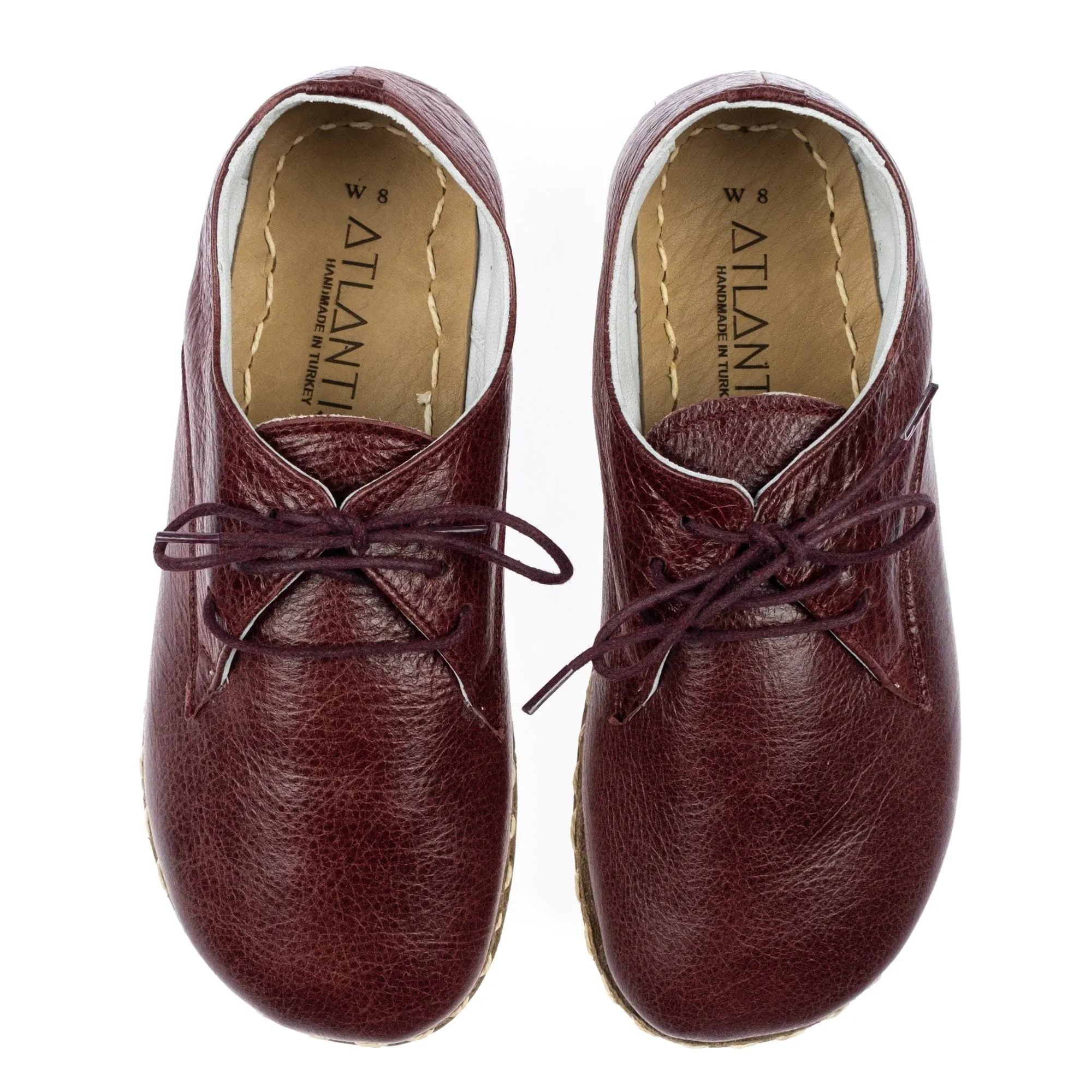 Women's Bordeaux Oxfords