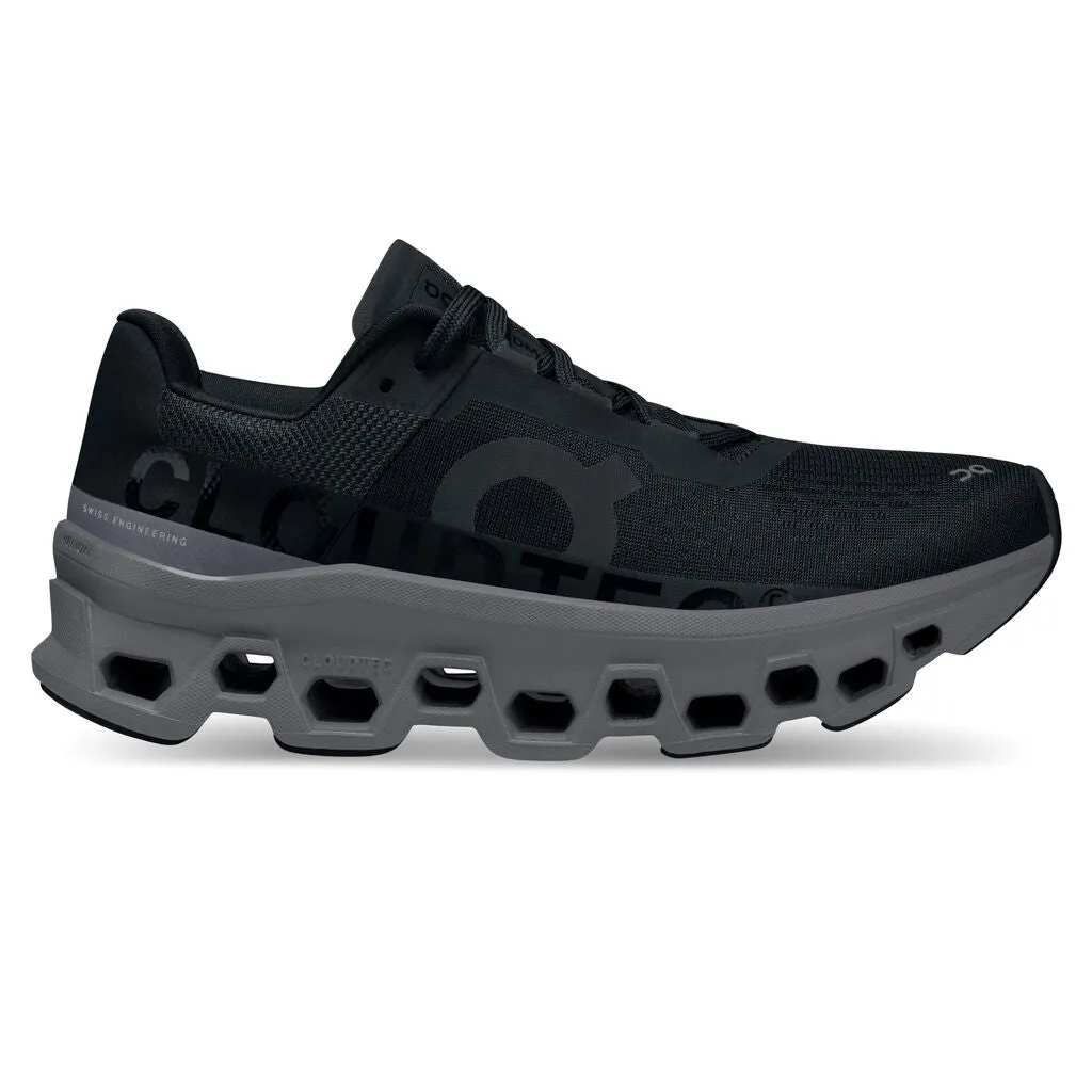 Women's On Cloudmonster Color: Black | Magnet